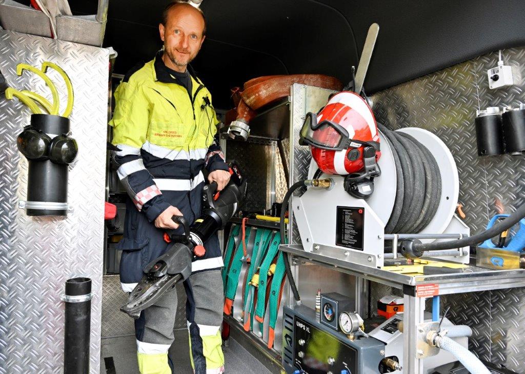 Foredrag om gammel Brannbil