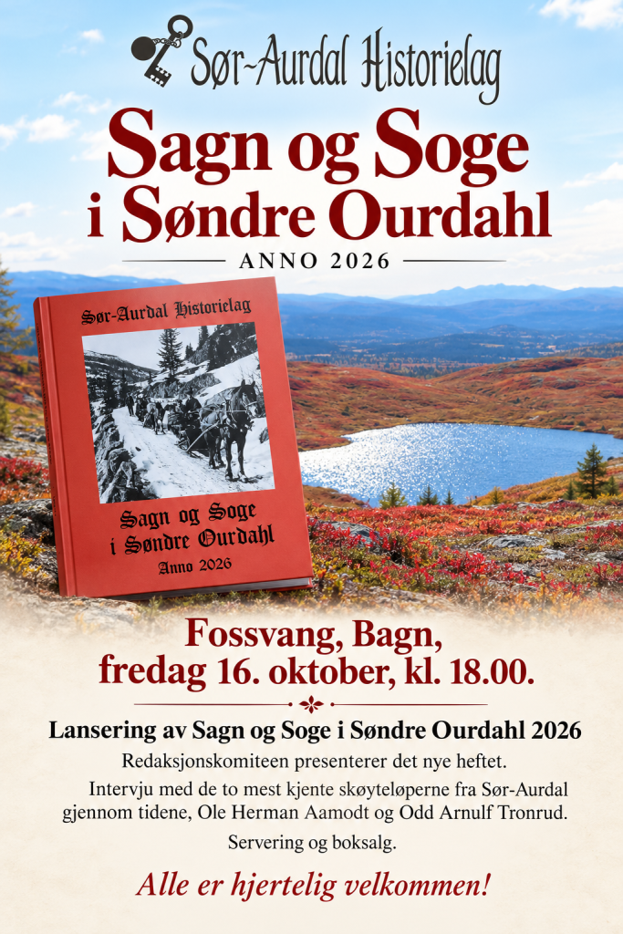 Lansering av nytt Sagn og Soge i Søndre Ourdahl